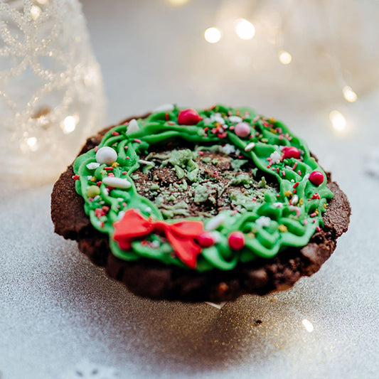 Mint Choc Wreath